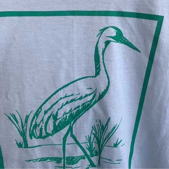 Vintage Tee Shirt Emily Gilroy 1991 Charity Event 5K Walk Run Bird Deadstock - Picture 5 of 7